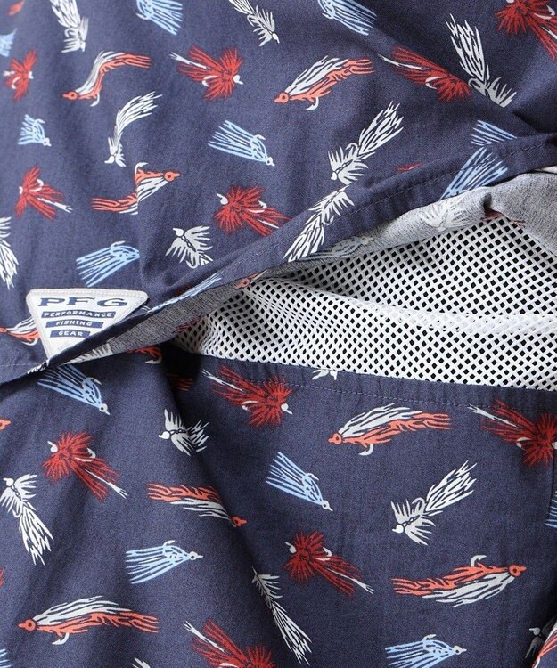 Columbia Columbia/ トローラーズ ベスト ショートスリーブシャツ /コロンビア Nocturnal Fly Pride