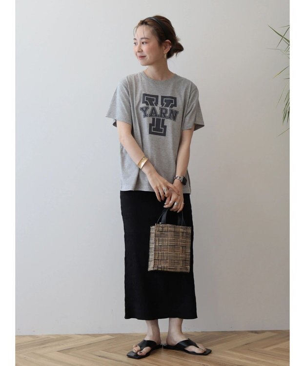 AMERICAN HOLIC アルファベット　ＴＥＥ2 Gray Mixture