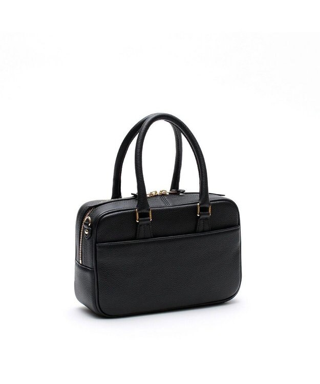 A.D.M.J. 【牛革】モーツァルト/スパニッシュレザーザ・ビーボストン23cm ブラック