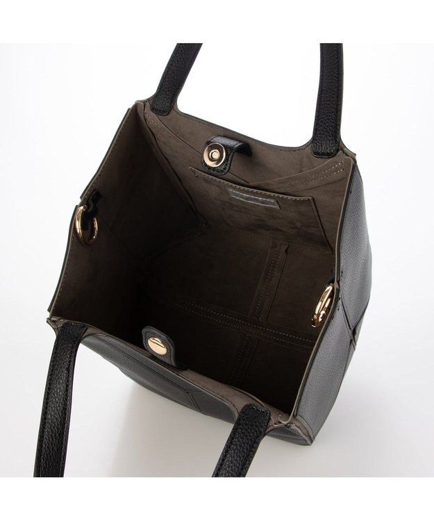 UNBILLION カシュカシュ cachecache / 折りたたみ2wayトートL ブラック