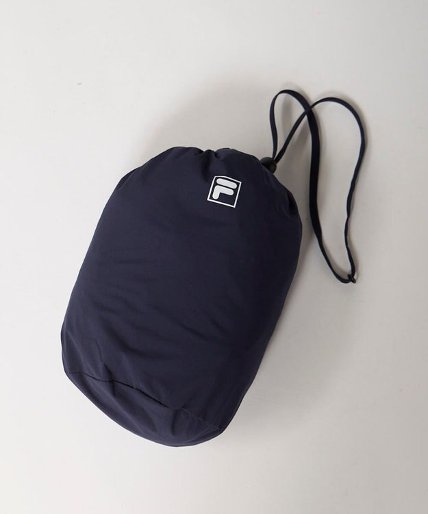 FILA GOLF／marie claire 【FILA GOLF】 収納袋付きレインウェア上下セット ネイビー