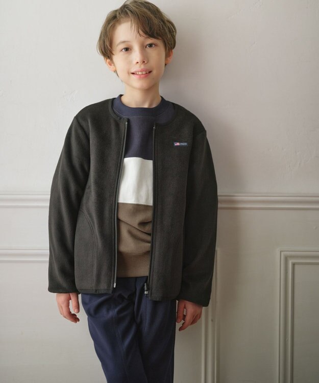 J.PRESS KIDS 【140-170cm】COMBI トリコロール トレーナー ネイビー系2