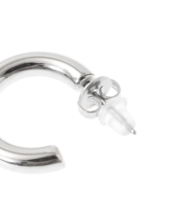 Green Parks ｅｖｅｒｙｗａｌｋ．ステンレスチャンキーフープピアス Silver