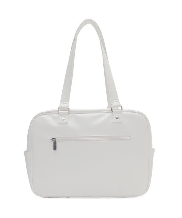 WEGO 【痛バ＆推し活グッズ】スクールボストン痛バッグ ホワイト