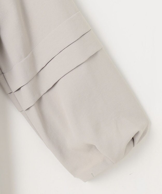 J.PRESS LADIES 【洗える・吸水速乾・接触冷感・セットアップ対応】Light ジョーゼット ワンピース ベージュ系