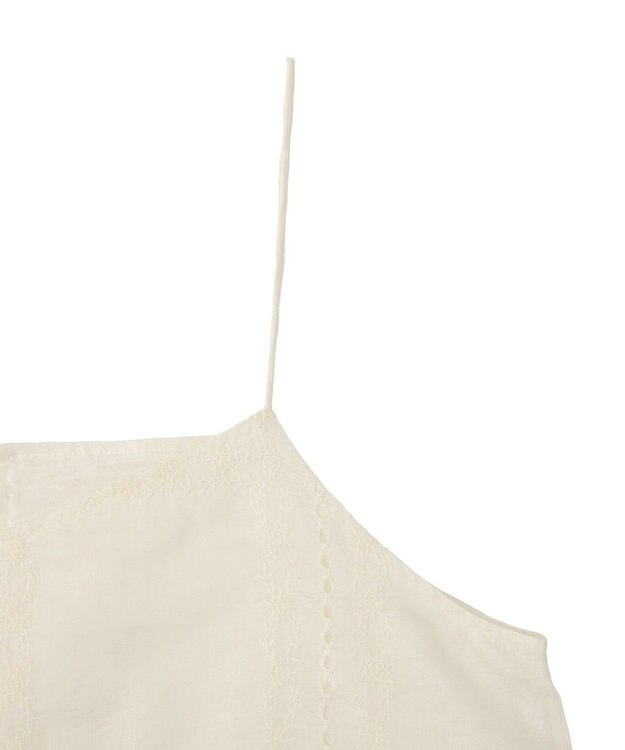 Green Parks 前後２ＷＡＹレース刺繍ビスチェ Ivory