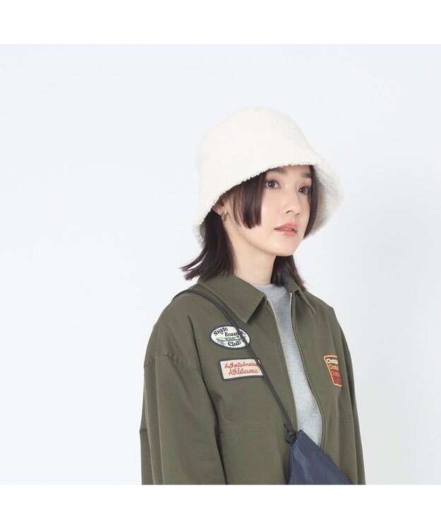 林八百吉商店 Champion シープボアチューリップハット アイボリー