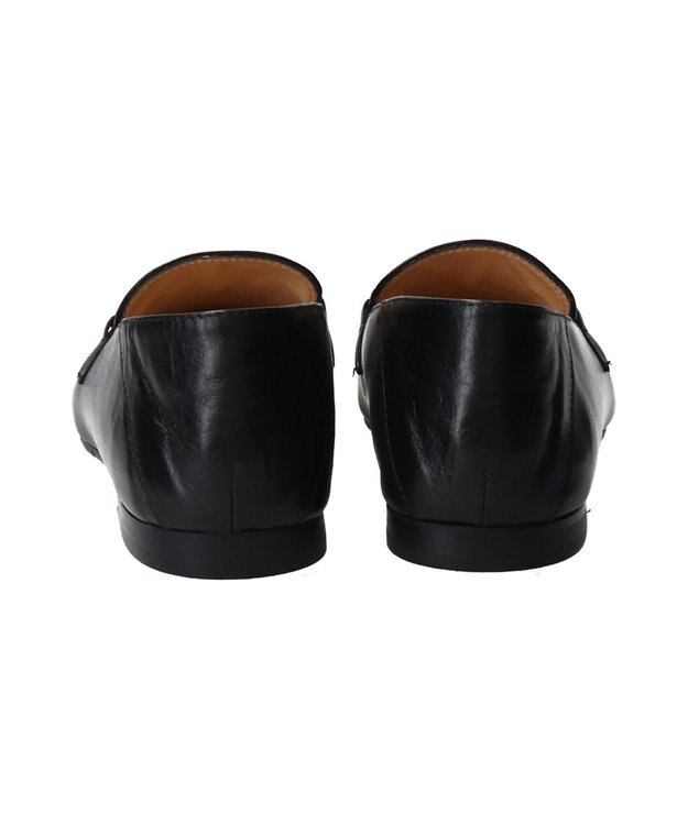 INTER-CHAUSSURES 【FABIO RUSCONI】バブーシュビットローファー ブラック