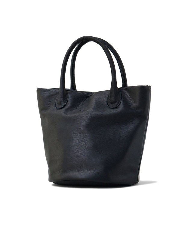 FOLNA RD ソフトレザートートバッグ ブラック