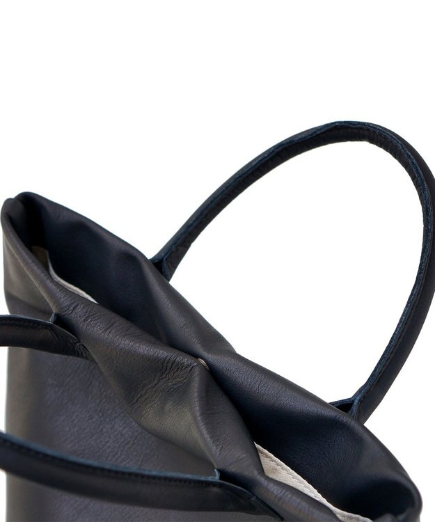 FOLNA RD ソフトレザートートバッグ ブラック