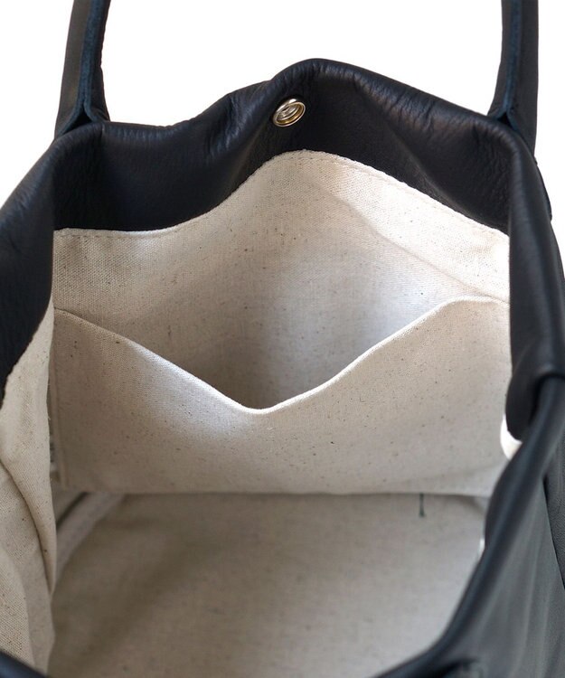 FOLNA RD ソフトレザートートバッグ ブラック