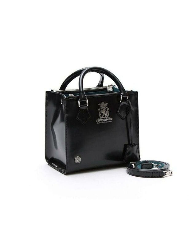 A.D.M.J. 【牛革】カルヴィWジップトートS NE