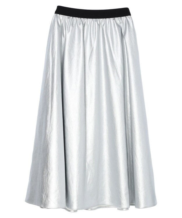 AMERICAN HOLIC シルバーフレアスカート Silver