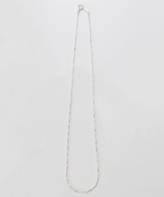 Phoebe 【SV925】シルキーシャインフィガロチェーンネックレス シルバー