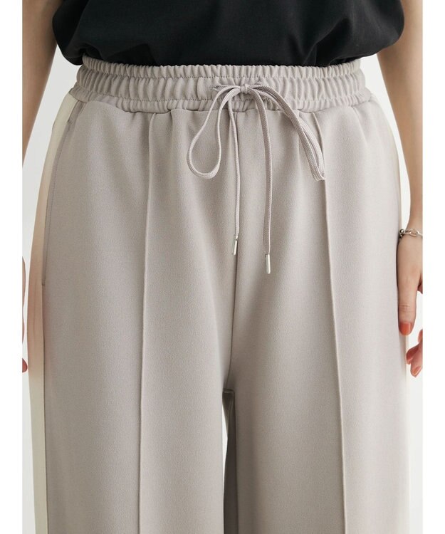 Green Parks ・ＥＬＥＮＣＡＲＥ　ＤＵＥ　サイドラインパンツ Gray Beige