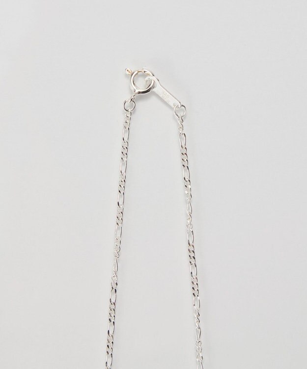 Phoebe 【SV925】シルキーシャインフィガロチェーンネックレス シルバー