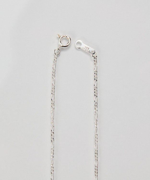 Phoebe 【SV925】シルキーシャインフィガロチェーンネックレス シルバー