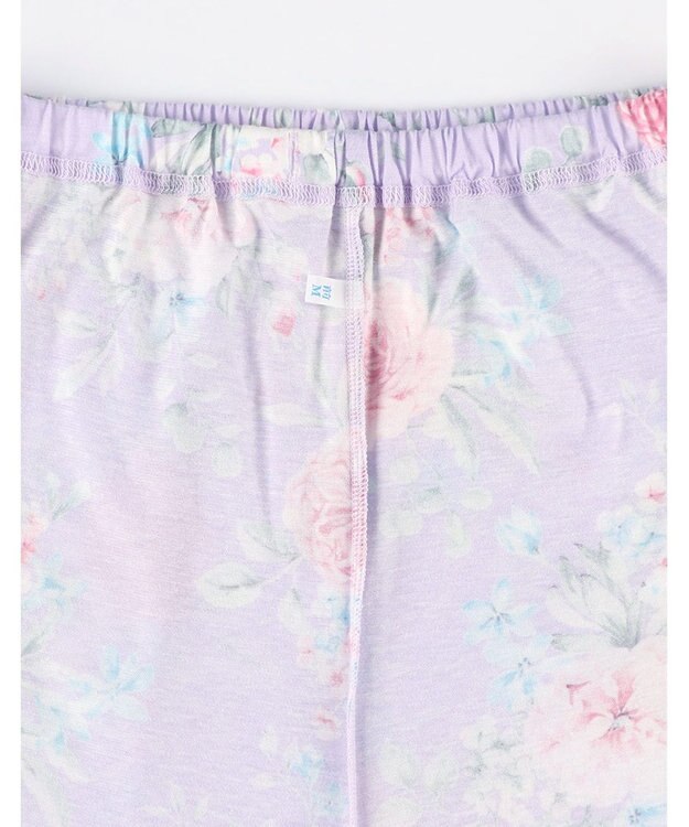 Wing パジャマ 綿100%(本体) 天竺素材 長袖 長ズボン レディース EP8041 ウイング／ワコール パープル