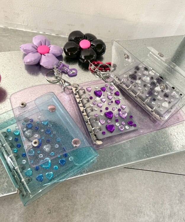 WEGO クリアラメシールバインダー ブルー