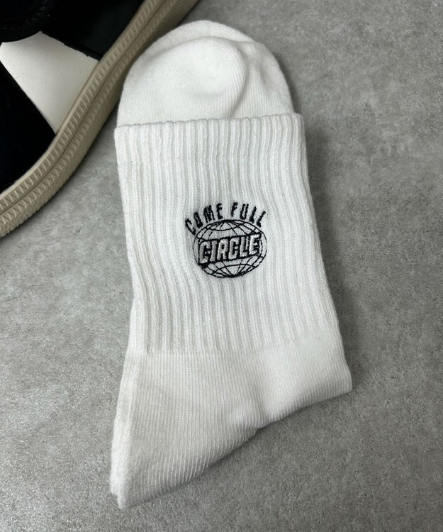 WEGO 刺繍ハイアンクルソックス2（HA） 柄1