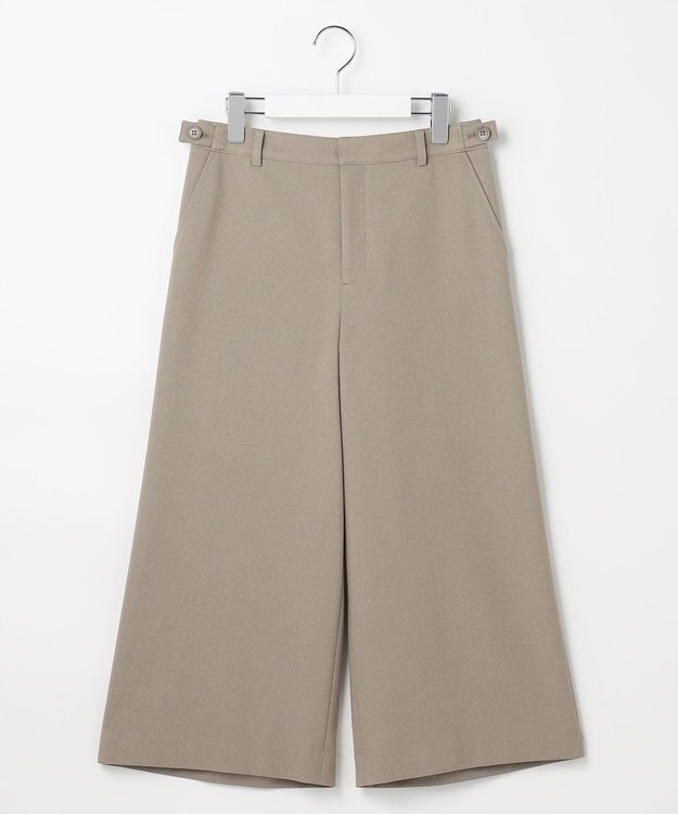 J.PRESS LADIES 【WEB限定カラーあり】ツムギートflannel クロップド パンツ ベージュ系