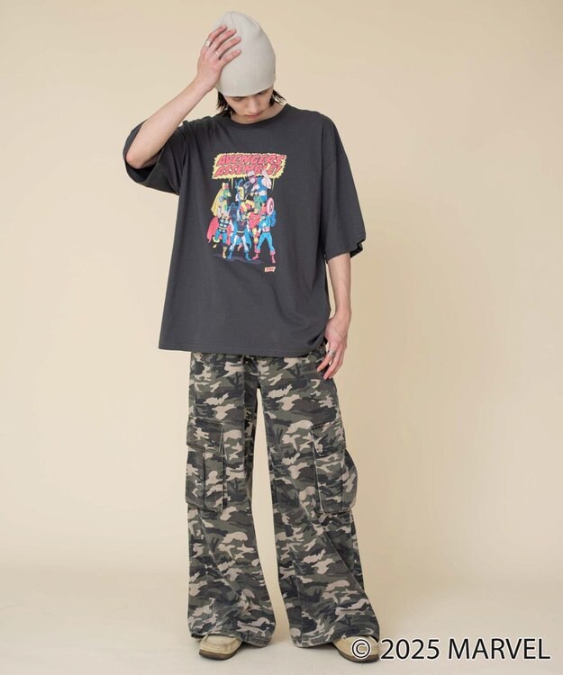 WEGO 【ユニセックス着用ITEM/SMLサイズ展開】MARVELグラフィックT（S） 柄4