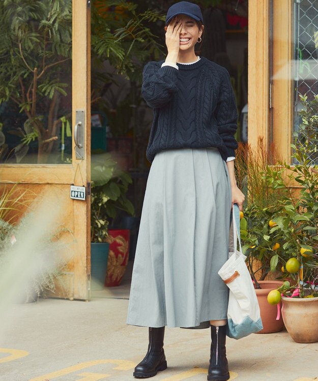 23区 【CLASSY.1月号掲載】SITA PARANTICA キャンバス トートバッグ (L) サックスブルー系