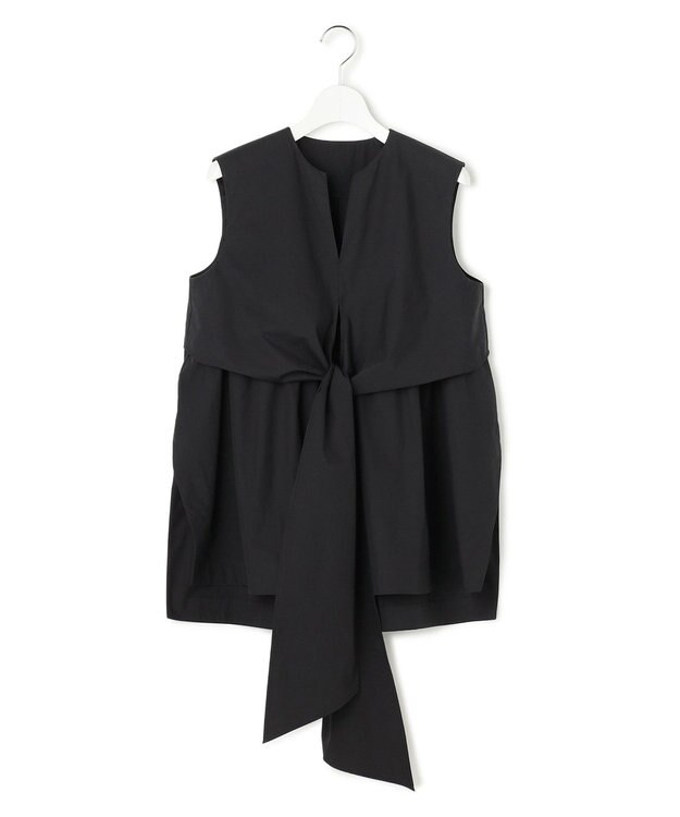 23区 【GOLD LABEL】タイプライターバイオ リボン ブラウス ブラック系