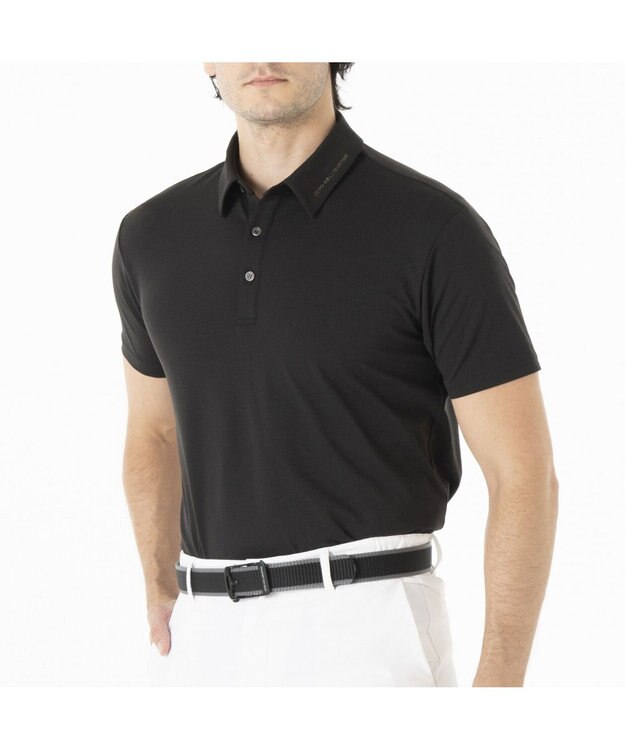 ZERO HALLIBURTON 【吸水速乾・UVケア】 着心地ポロシャツ ZHG-M5S7a 82952 ブラック