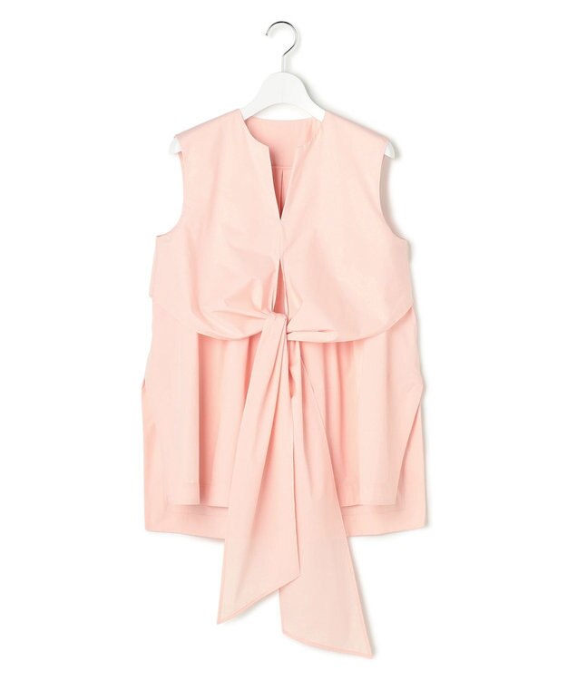 23区 【GOLD LABEL】タイプライターバイオ リボン ブラウス ピンク系