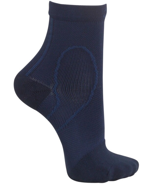 CW-X 【UNISEX】 CW-X ソックス ショート 抗菌防臭（つま先・かかと） BCR608 /ワコール ダークブラック