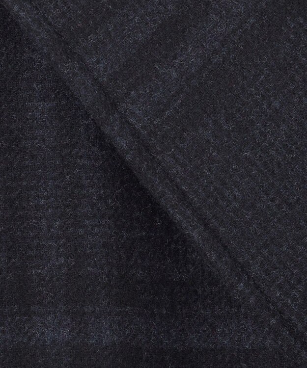 JOSEPH HOMME PLAID MELTON COAT ネイビー系3