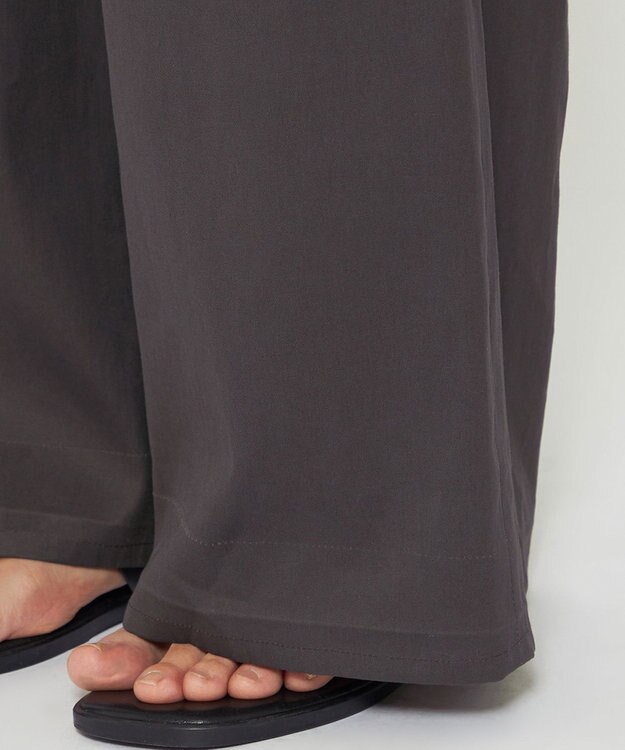 uncrave 【手洗い可】ライト チノ ベルト付き オールインワン（uncrave WHITE） スレート