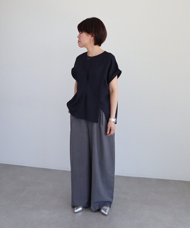 CRAFT STANDARD BOUTIQUE ライトダンボールタックプルオーバー Navy