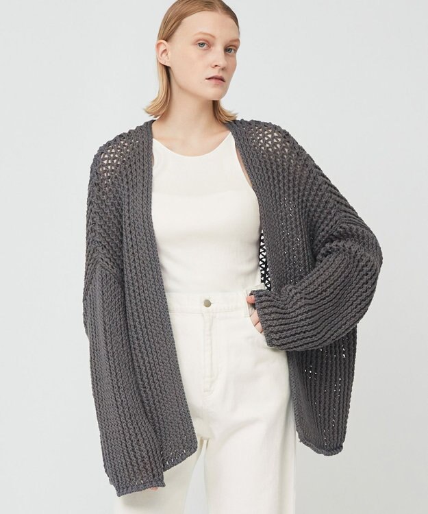 BEIGE， MALLOW / カーディガン Slate