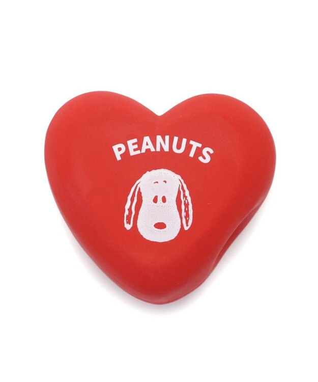 PET PARADISE スヌーピー ハート ラテックス トイ レッド