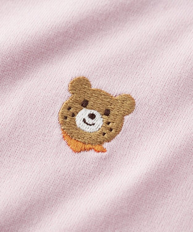 MIKI HOUSE HOT BISCUITS 【70-120cm】【Everyday Series】ワンポイント 半袖Tシャツ チェリーピンク