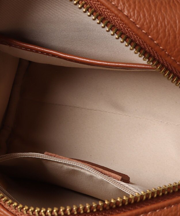 style code [Lyrss/リルス]牛革　ボストンバッグ キャメル