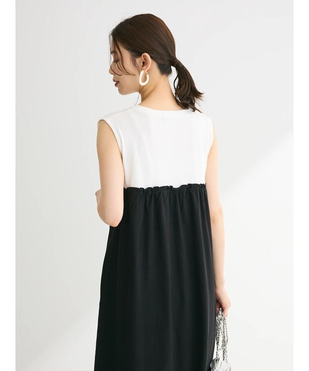 Green Parks ・ＳＵＧＡＲ　ＳＰＯＯＮ　【ＣＯＯＬ】ドッキングワンピ Off White