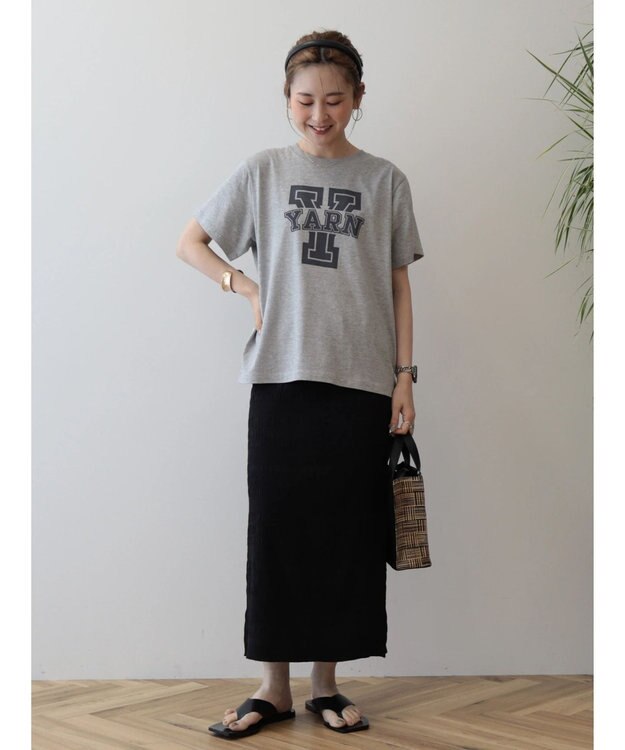 AMERICAN HOLIC アルファベット　ＴＥＥ2 Gray Mixture