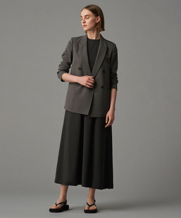 uncrave 【撥水・接触冷感・UVカット・洗濯機洗い可】マルチファンクションナイロン ワンピース（uncrave STANDARD） スレートA