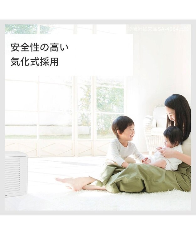 YAMATO テーブル＆キッチン 【TWINBIRD】パーソナル加湿空気清浄機  ホワイト  AC-4252W ホワイト