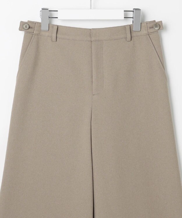 J.PRESS LADIES 【WEB限定カラーあり】ツムギートflannel クロップド パンツ ベージュ系