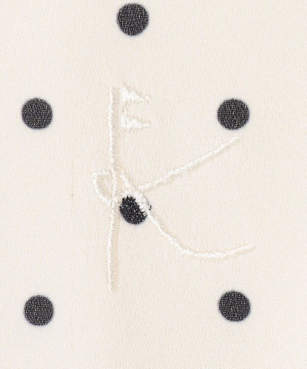 組曲 KIDS 【110-140㎝】ドットシフォン ワンピース オフホワイト系5