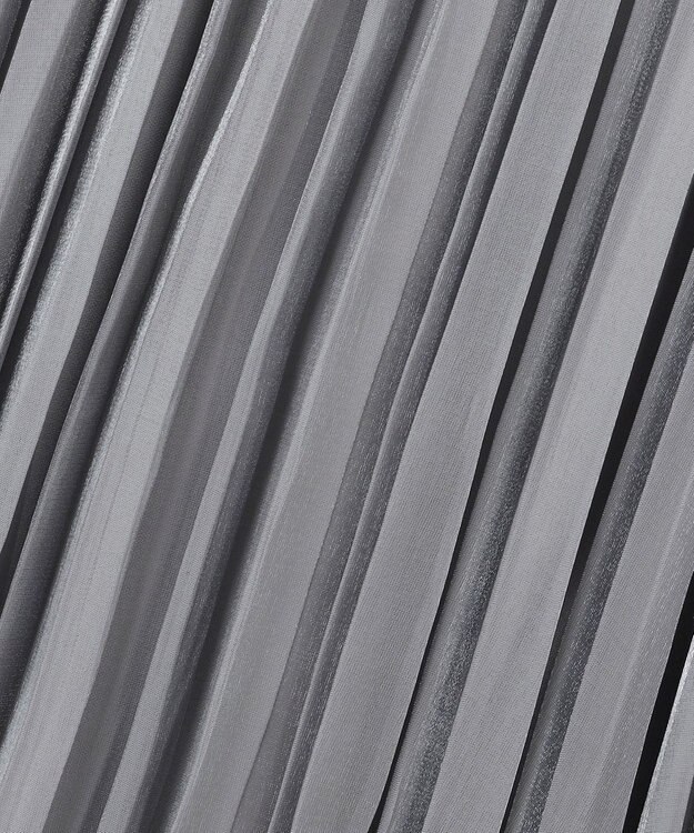 ANY SIS 【洗える】オーロラプリーツ スカート シルバーグレー