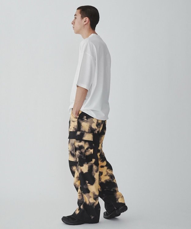 WEGO ナイロンカーゴパンツ 柄2