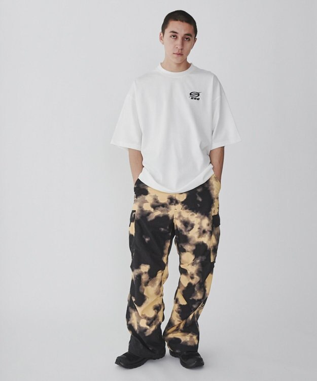 WEGO ナイロンカーゴパンツ 柄2