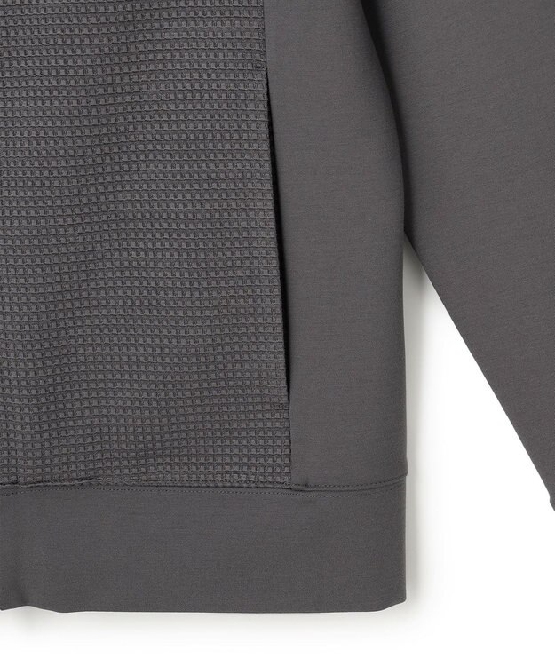 JOSEPH HOMME 【オリジナル素材 】ライトタックジャージー   ジップアップフーディー グレー系