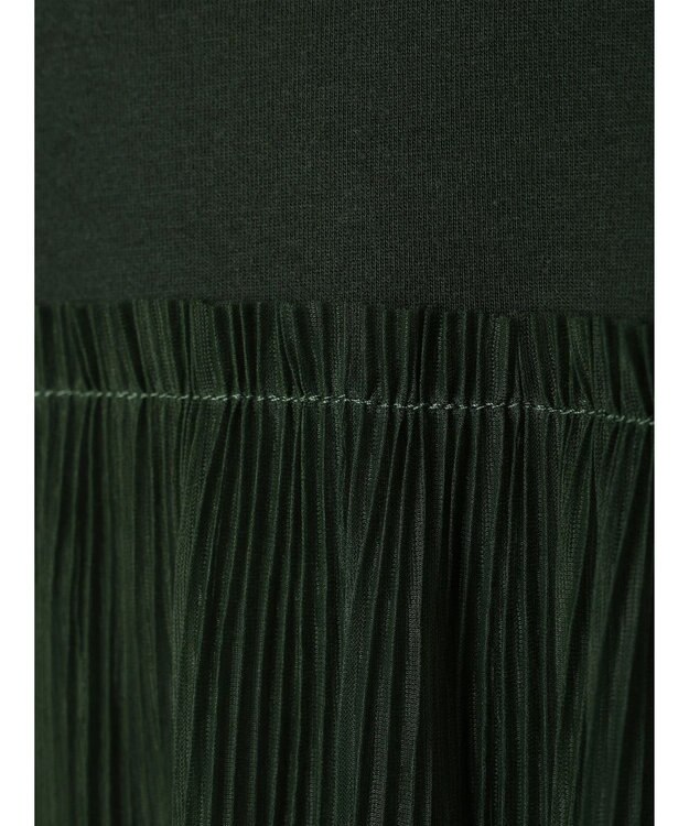 Green Parks プリーツチュールドッキングプルオーバー Green