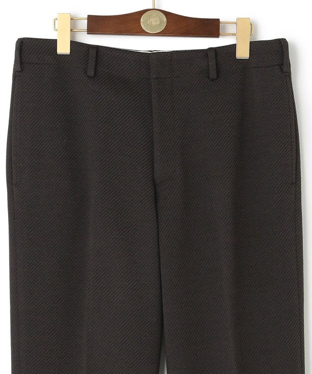 J.PRESS MEN 【JERSEY SETUP】ウィップコード スラックス ダークブラウン系